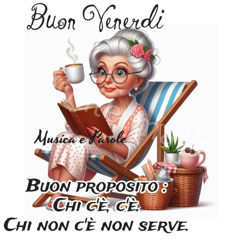 immagine di buongiorno buon venerdì