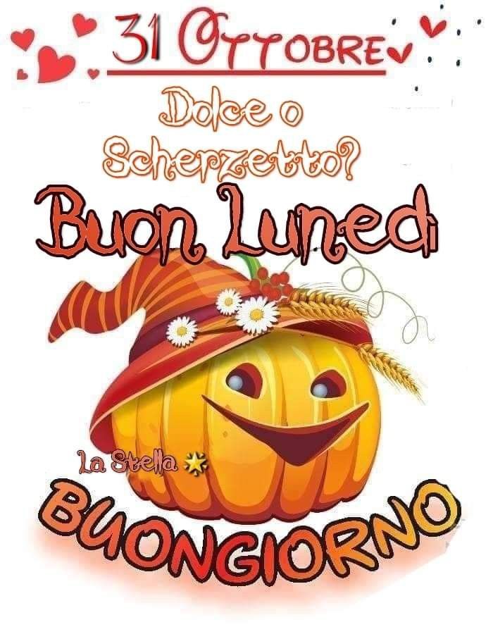 immagine di buongiorno halloween 31 ottobre
