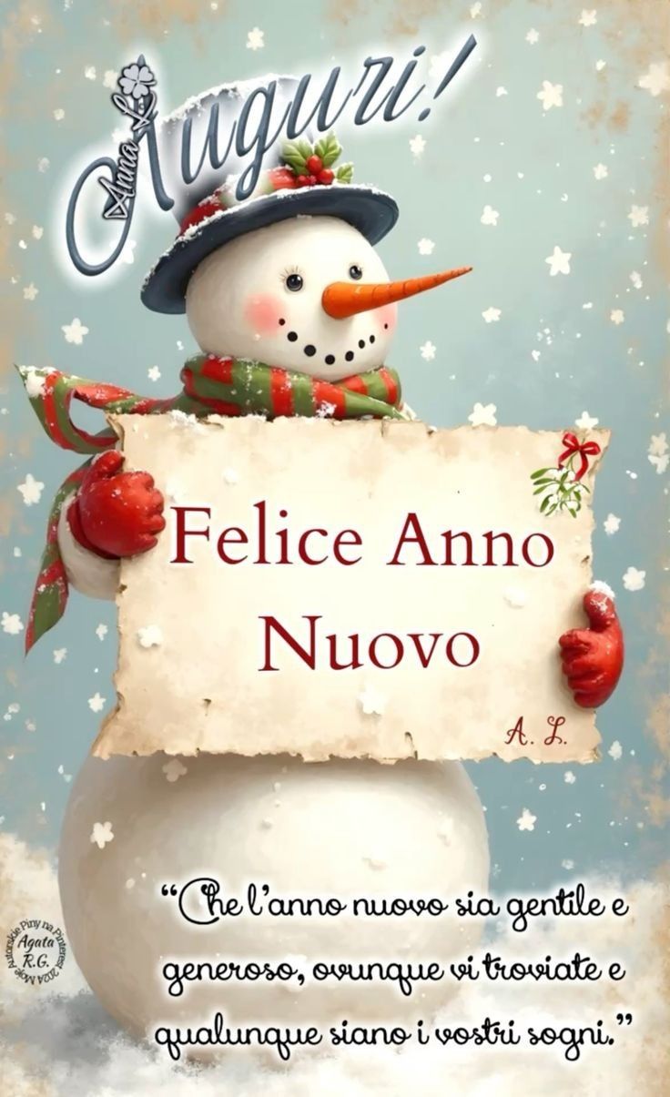 felice anno nuovo auguri