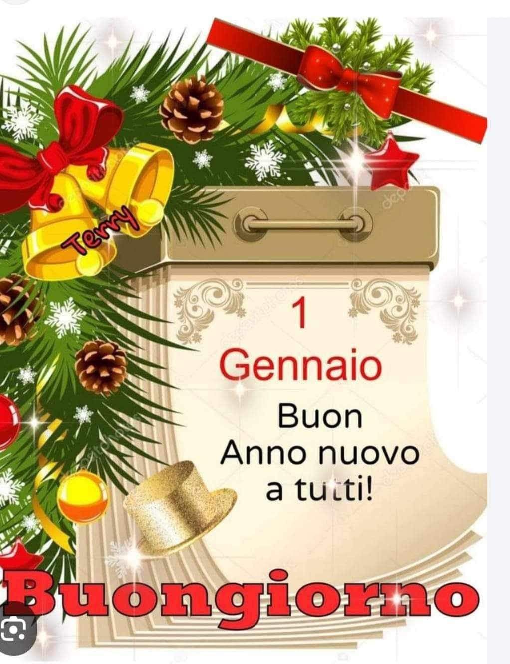 1 gennaio buon anno a tutti