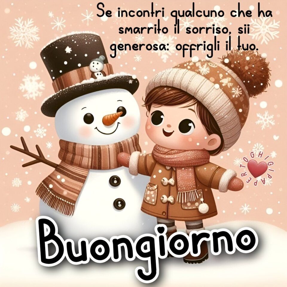 immagine di buongiorno buon venerdì di natale