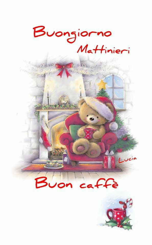 immagine di buongiorno buon venerdì natalizio