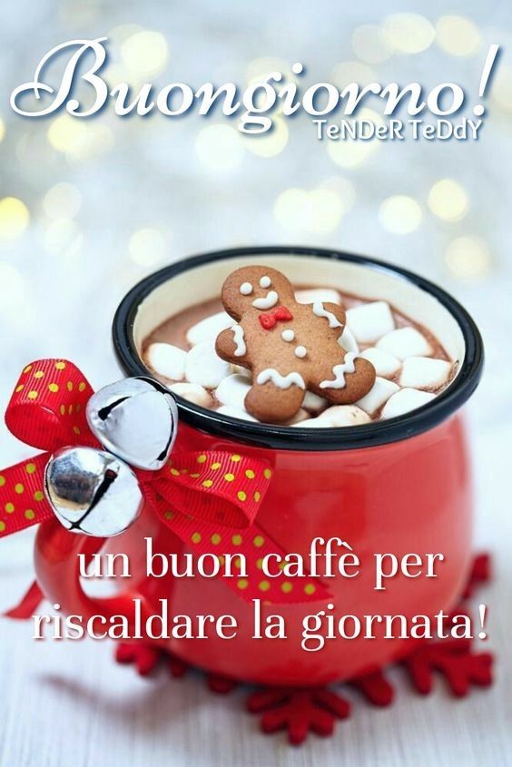 immagine di buongiorno buon venerdì natalizio