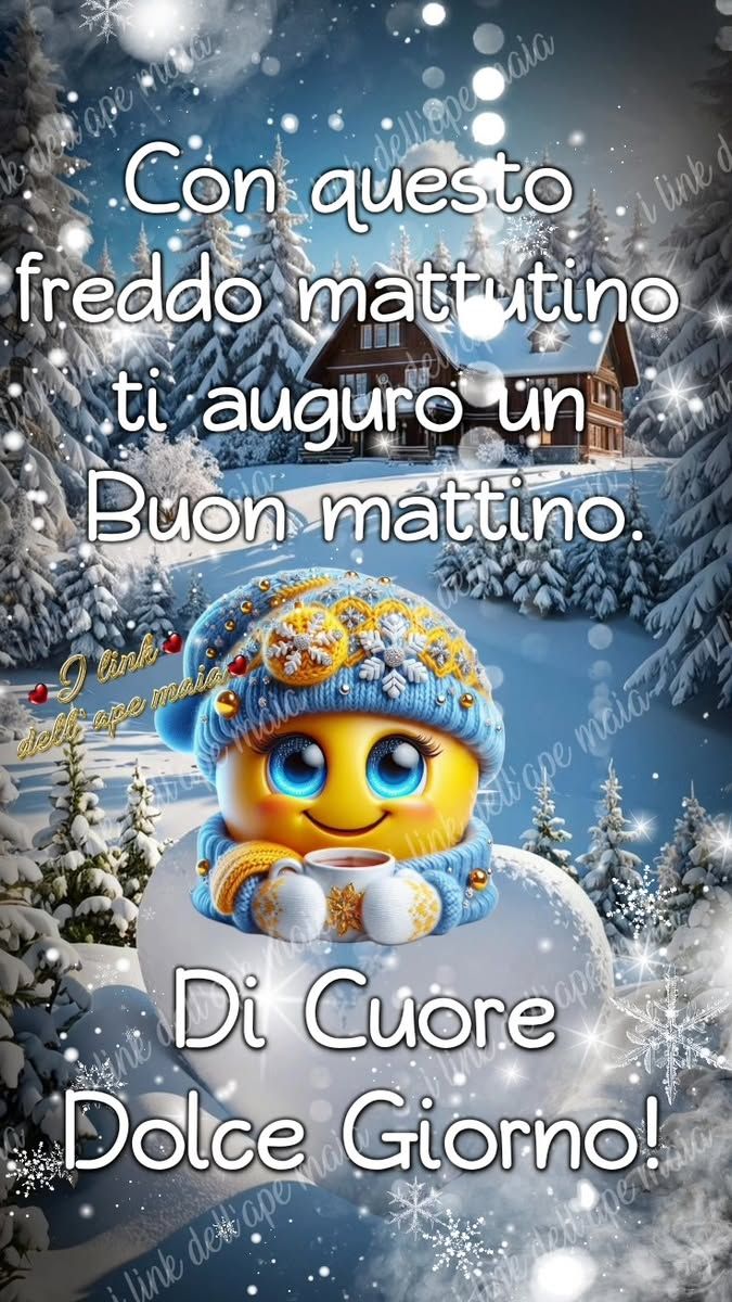 immagine di buongiorno buon venerdì natalizio