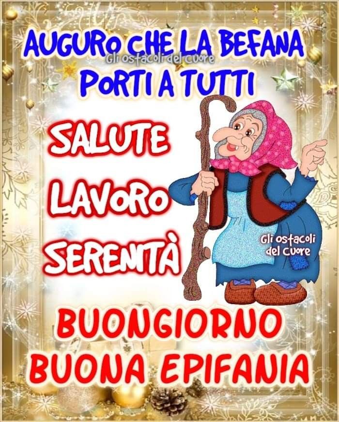 buongiorno e buona epifania