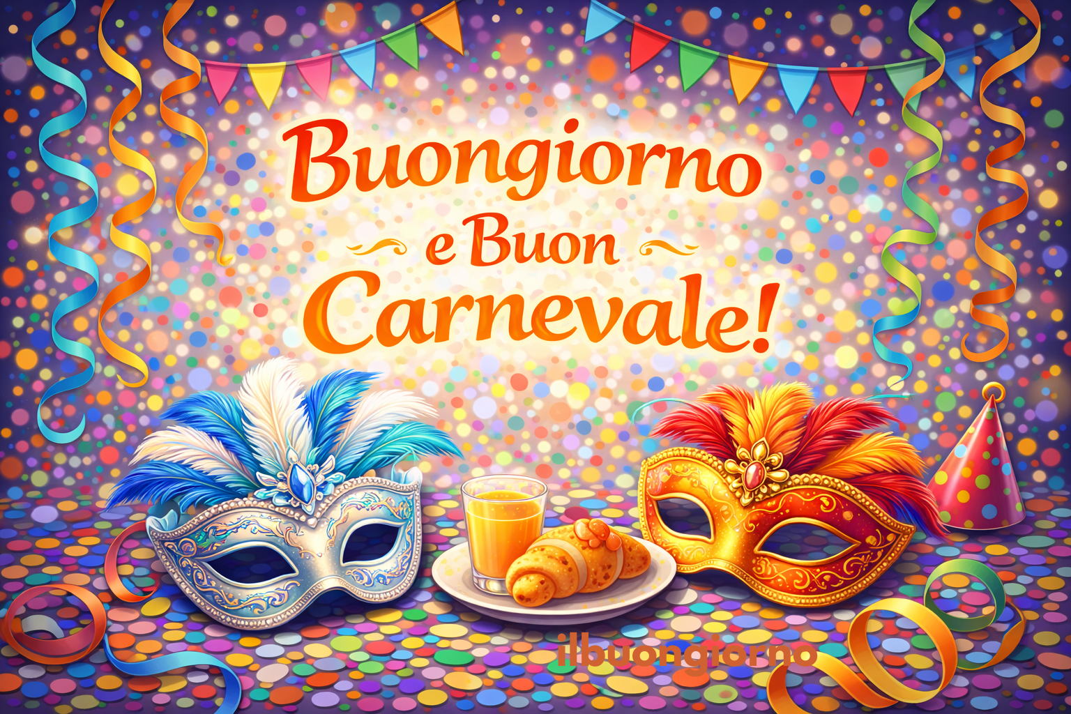 immagine di buon carnevale
