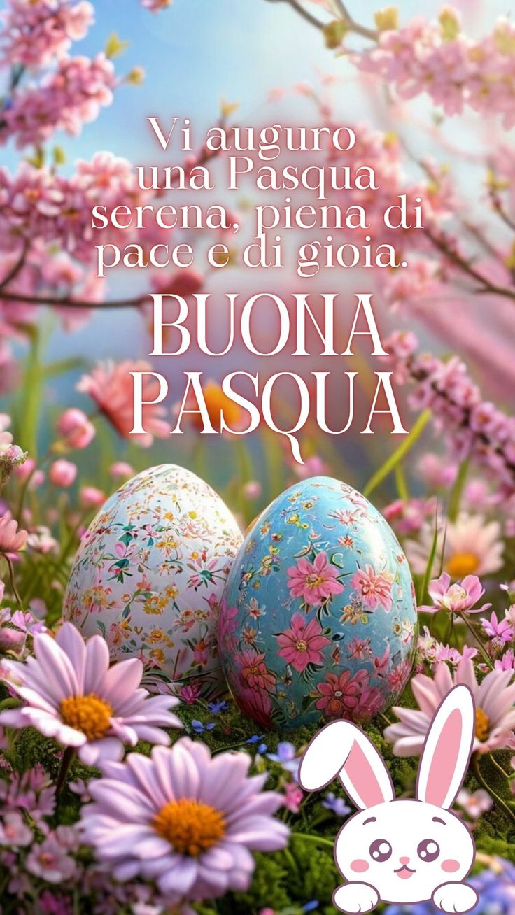 immagine di buongiorno auguri di buona pasqua