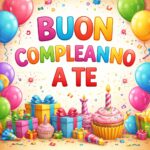 immagine di buon compleanno auguri a te