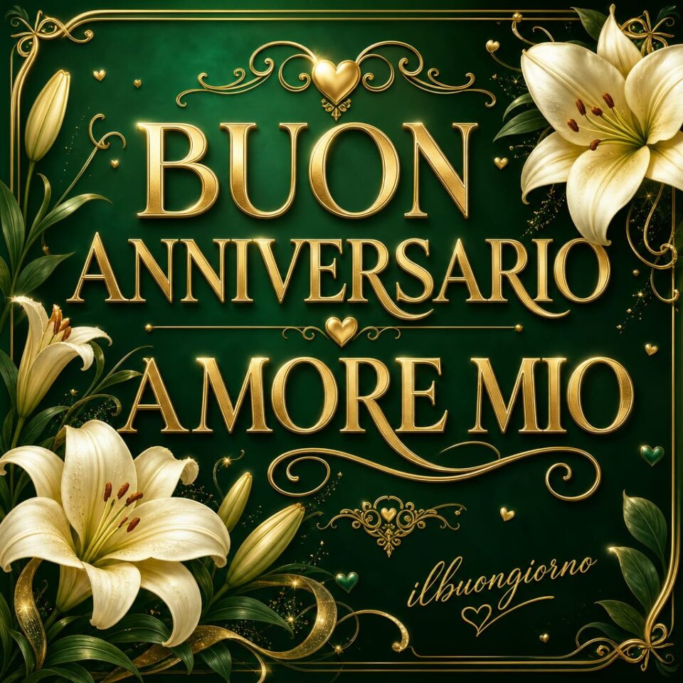 immagine di auguri buon anniversario di matrimonio