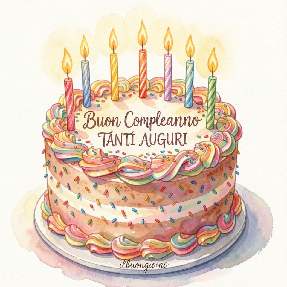 immagine di buon compleanno