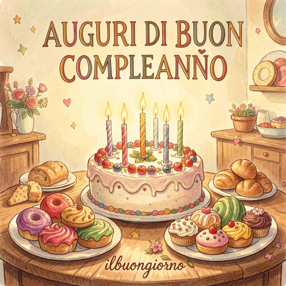 immagine di buon compleanno
