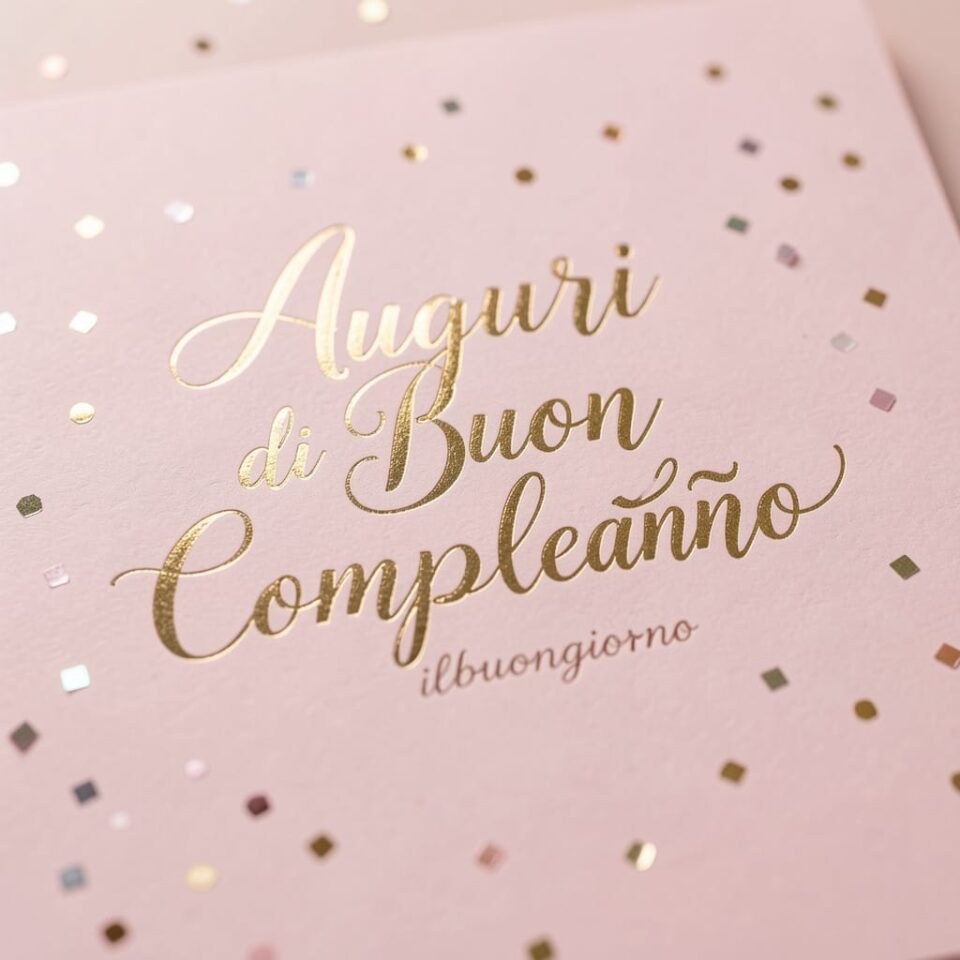 immagine di buon compleanno