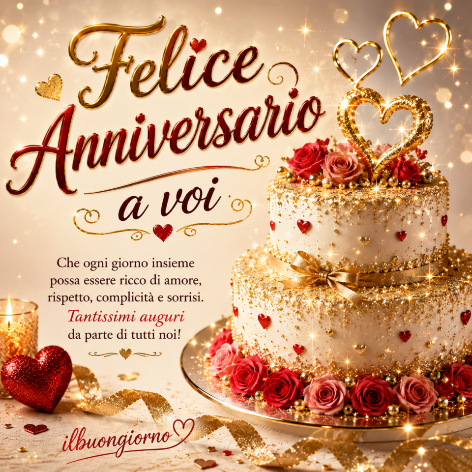 immagine di auguri buon anniversario di matrimonio