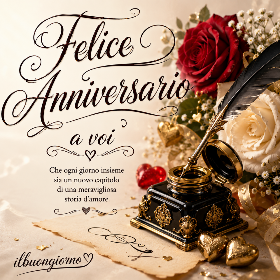 immagine di auguri buon anniversario di matrimonio