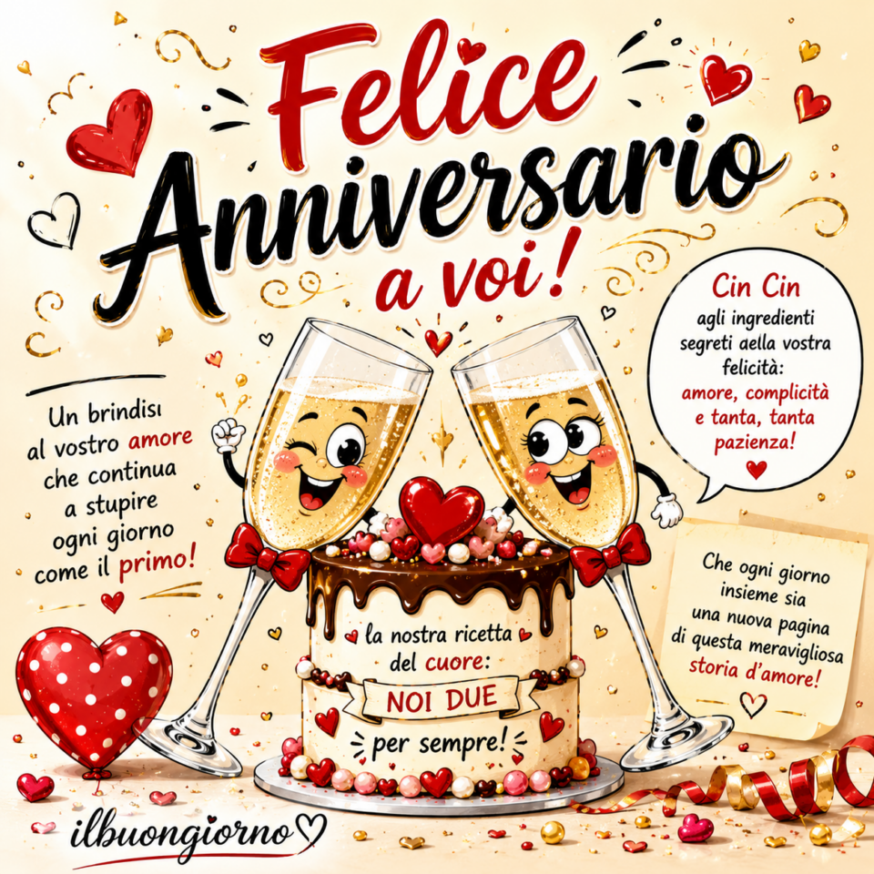 immagine di auguri buon anniversario di matrimonio