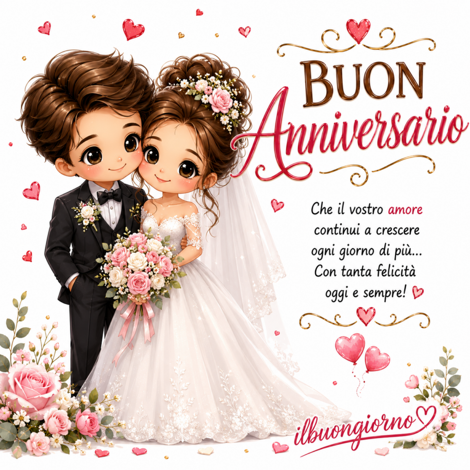 immagine di auguri buon anniversario di matrimonio