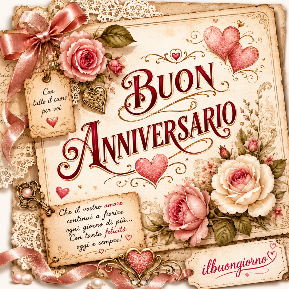 immagine di auguri buon anniversario di matrimonio