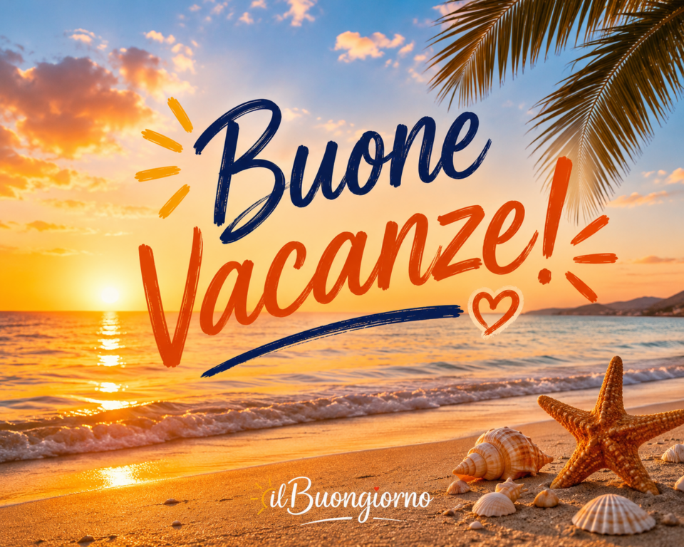 immagine di buone vacanze