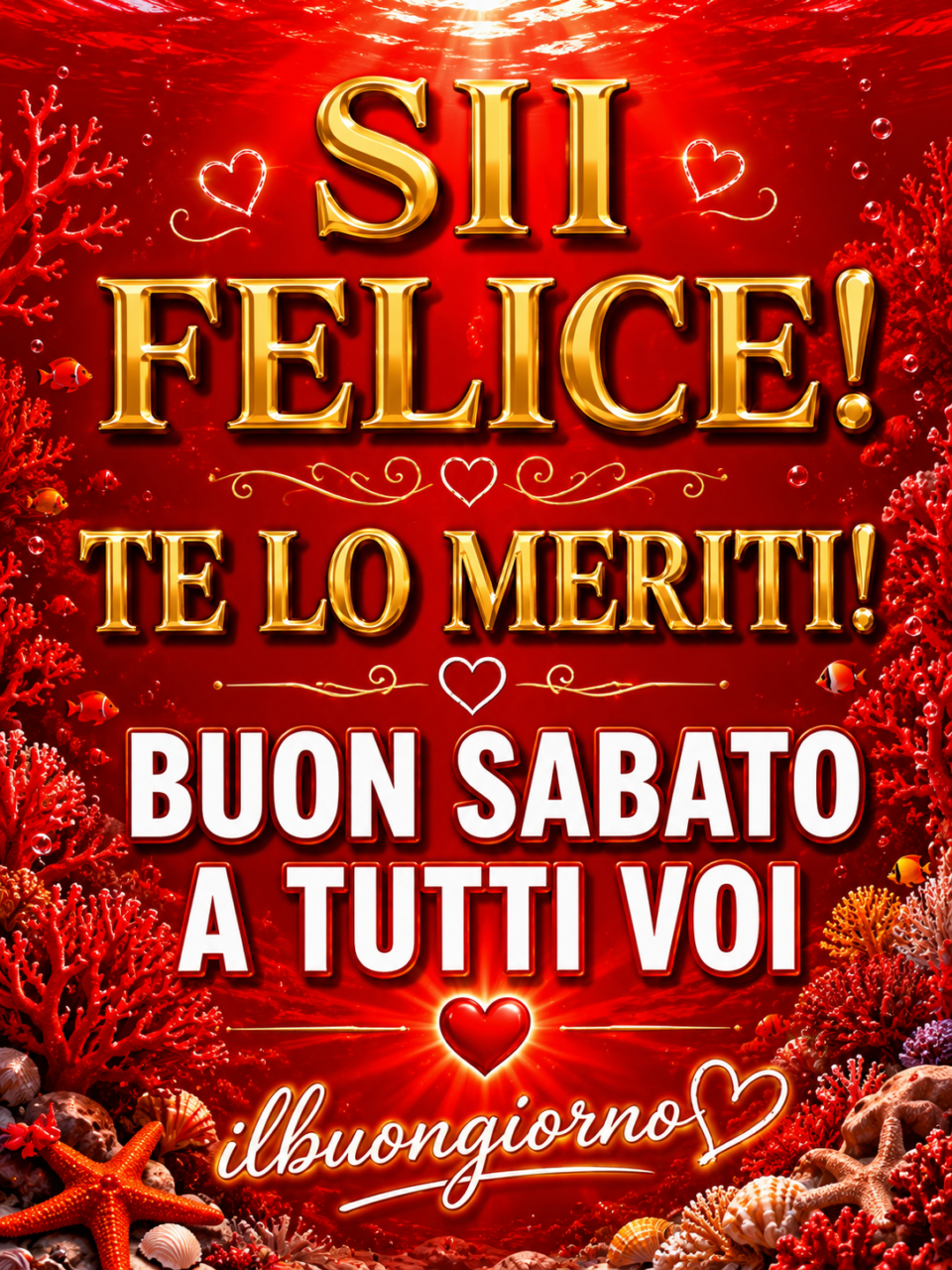 immagine di buongiorno buon sabato