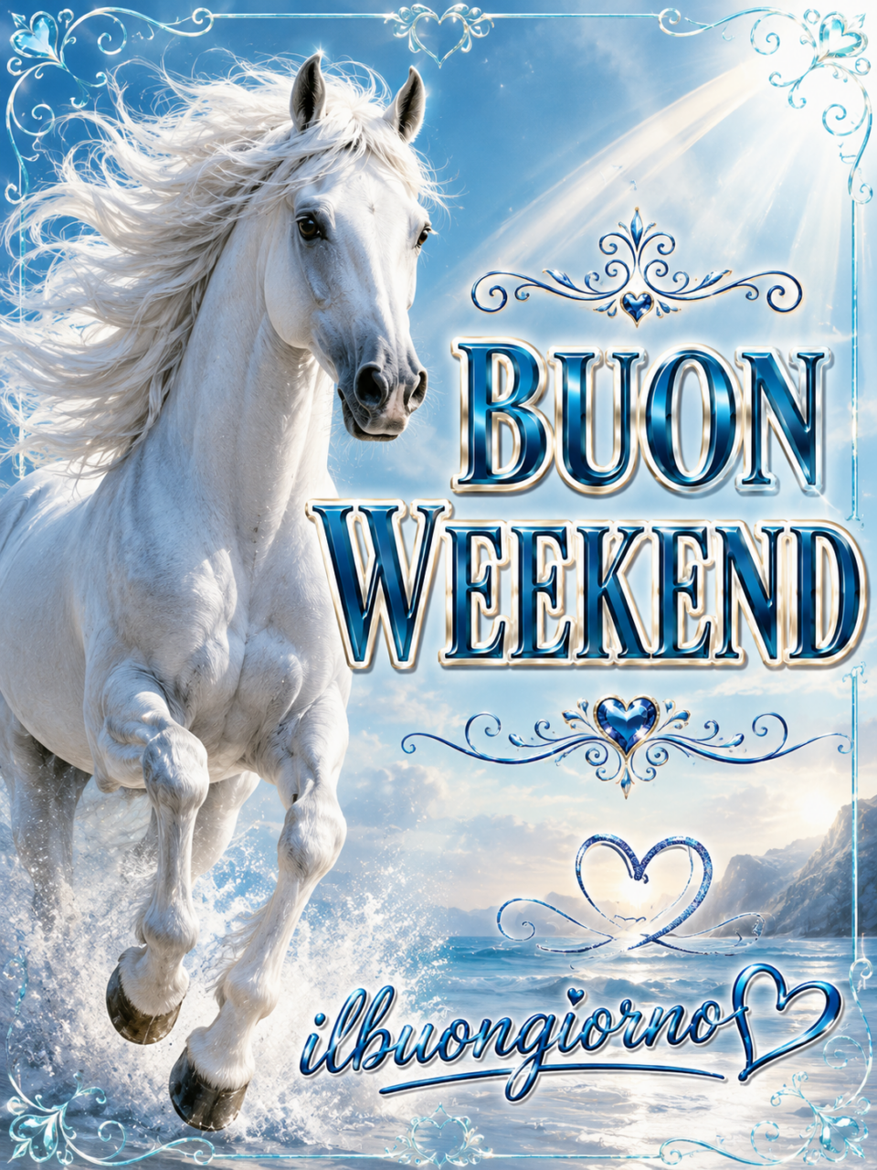 immagine di buongiorno buon weekend