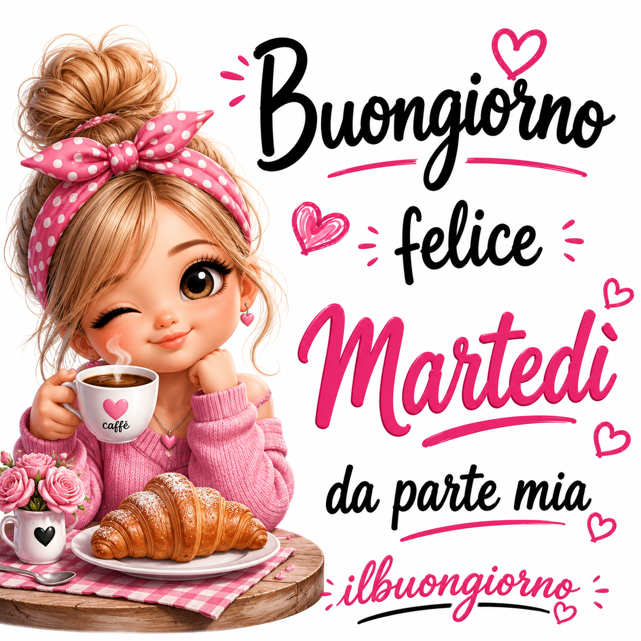 immagine di buongiorno martedì