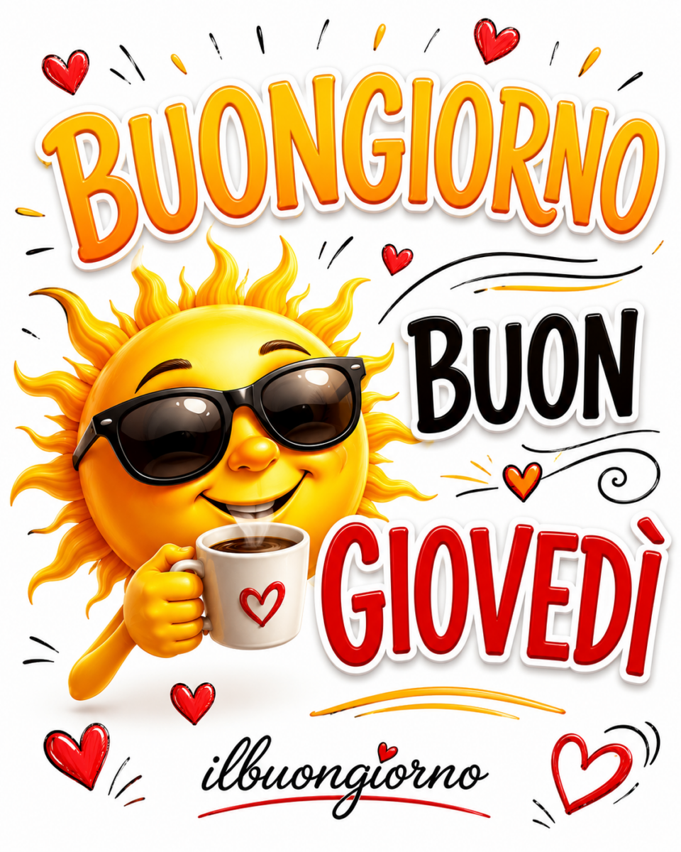 immagine di buongiorno buon giovedì
