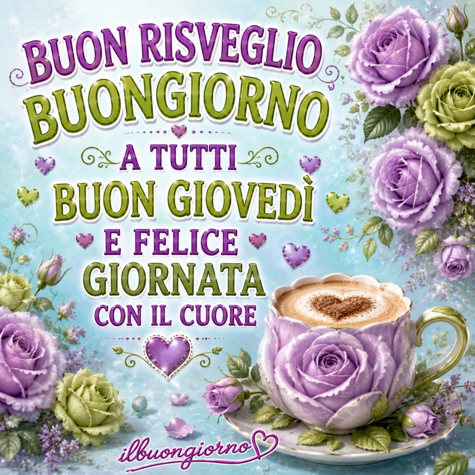 immagine di buongiorno buon giovedì