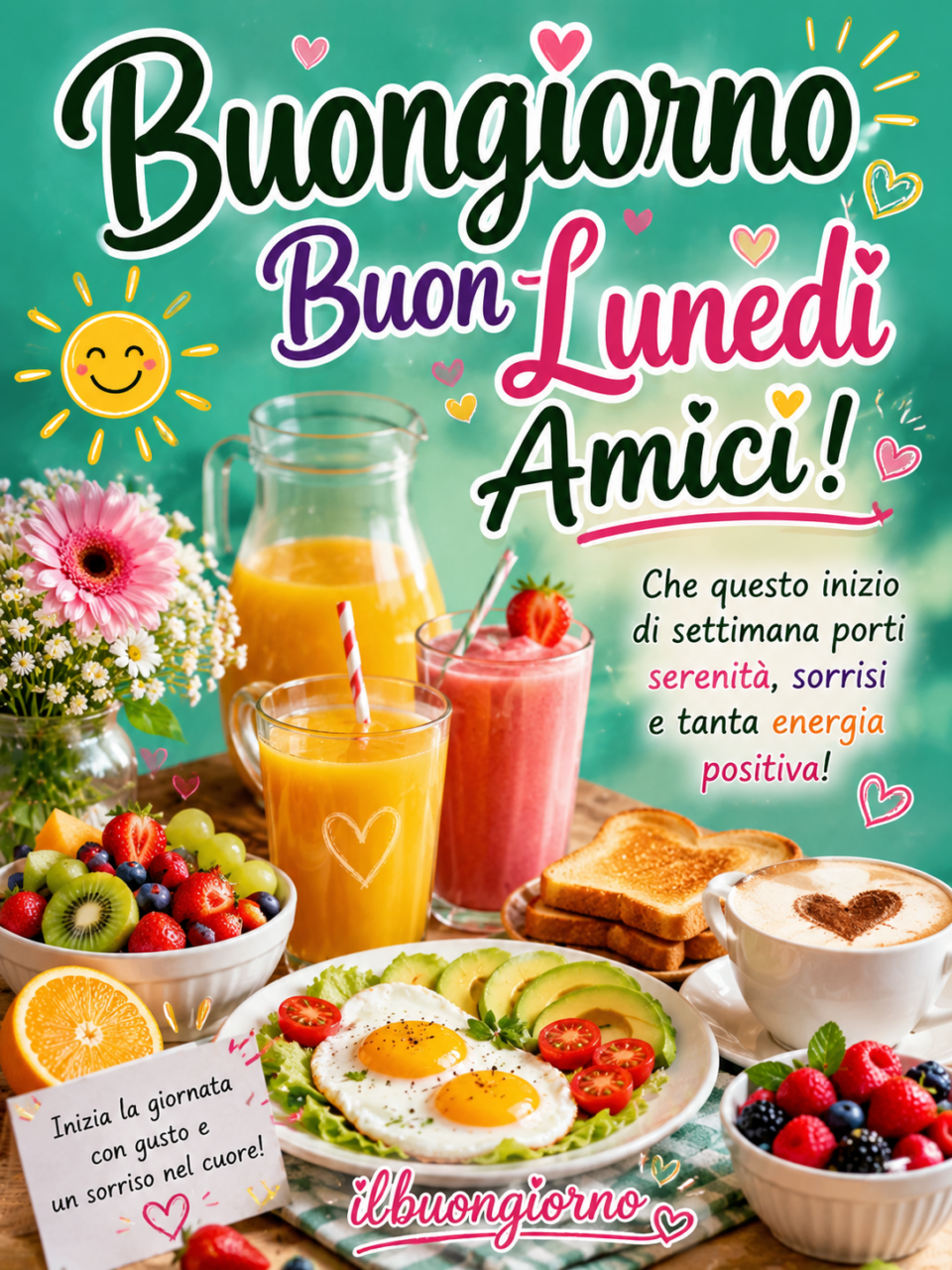 immagine di buongiorno buon lunedì