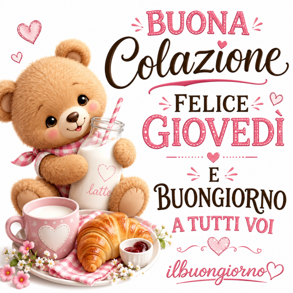 immagine di buongiorno buon giovedì