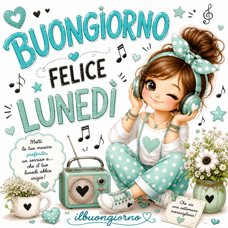 immagine di buongiorno buon lunedì