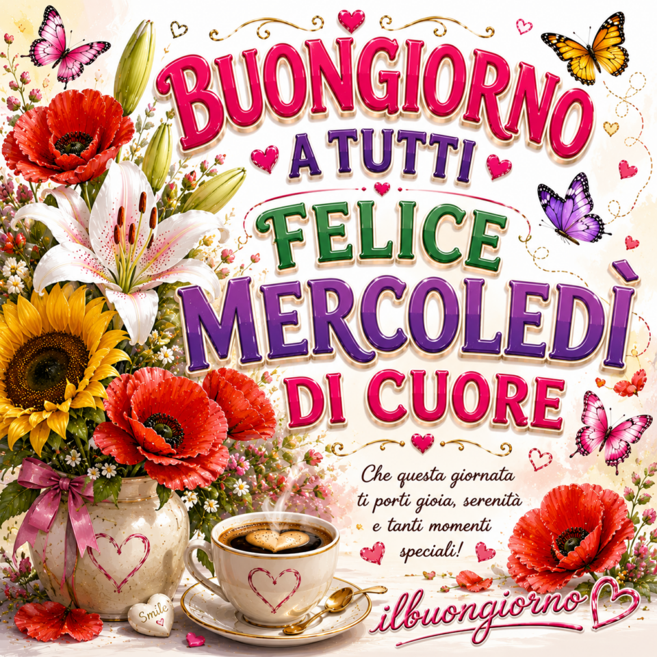 immagine di buongiorno buon mercoledì