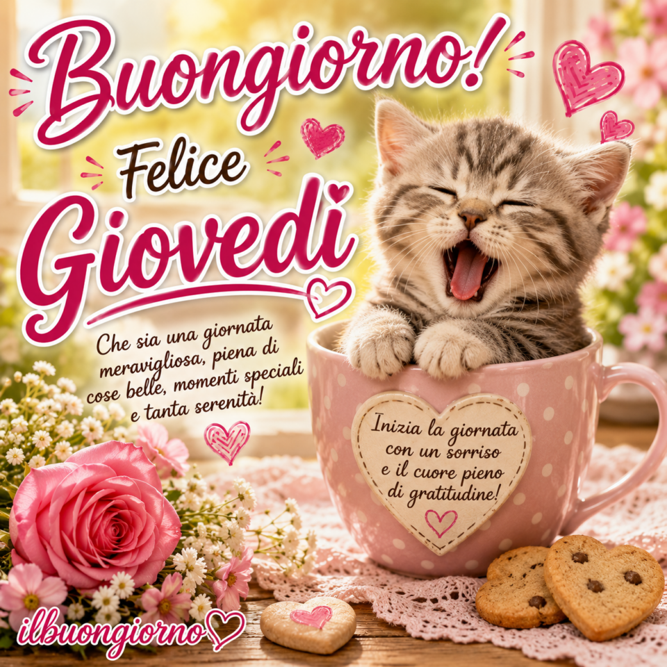 immagine di buongiorno buon giovedì