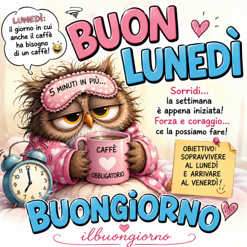 immagine di buongiorno buon lunedì