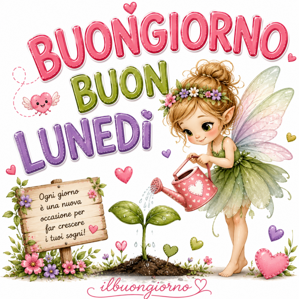 immagine di buongiorno buon lunedì