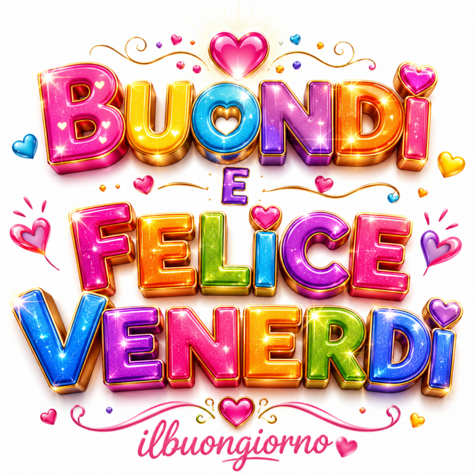 immagine di buongiorno buon venerdì