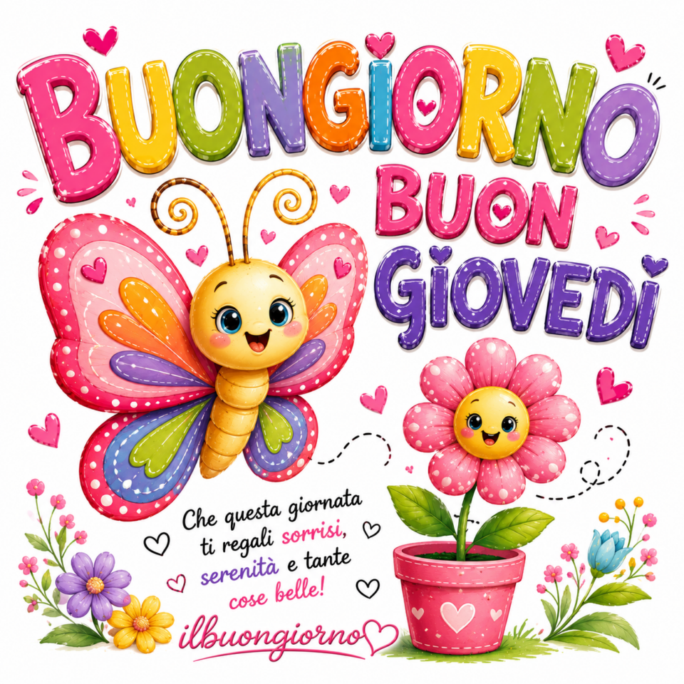 immagine di buongiorno buon giovedì