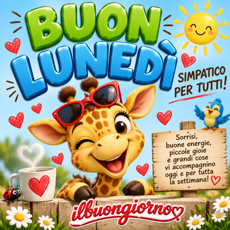immagine di buon lunedì