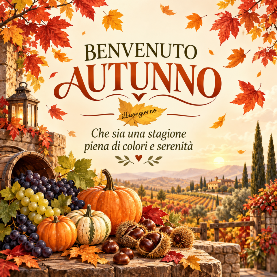 benvenuto autunno