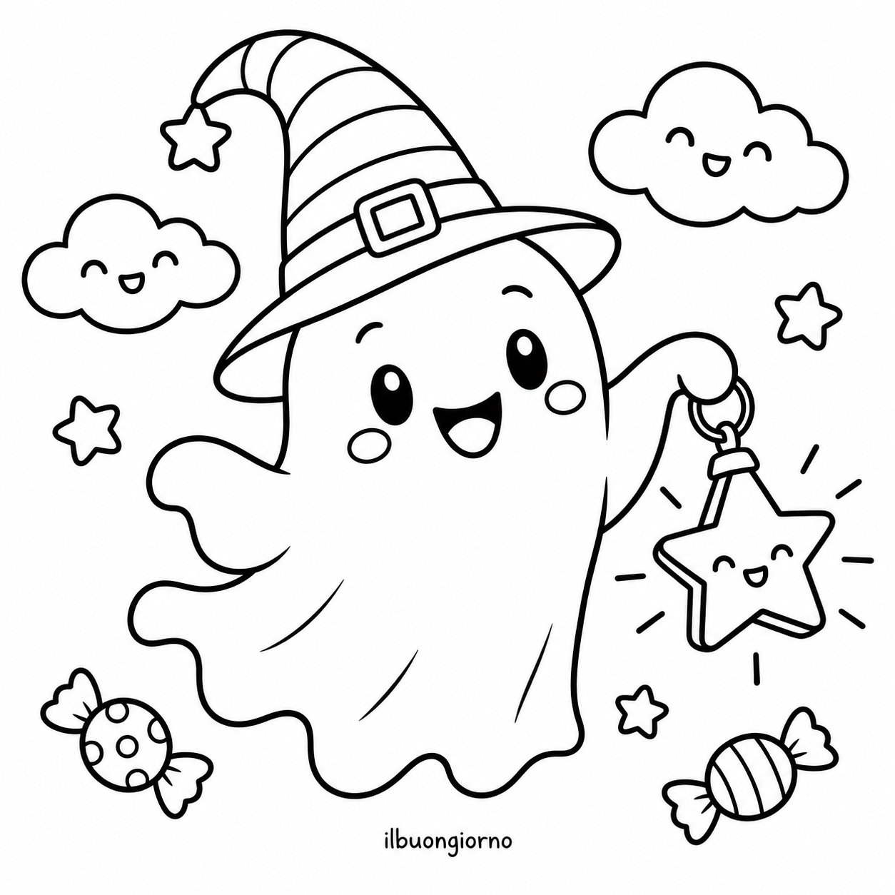 disegni di halloween da colorare